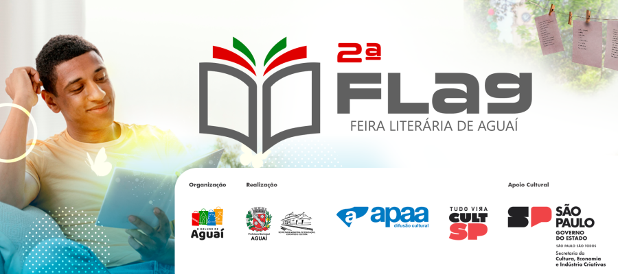 Aguaí se prepara para a 2ª edição da Feira Literária (FLAG)