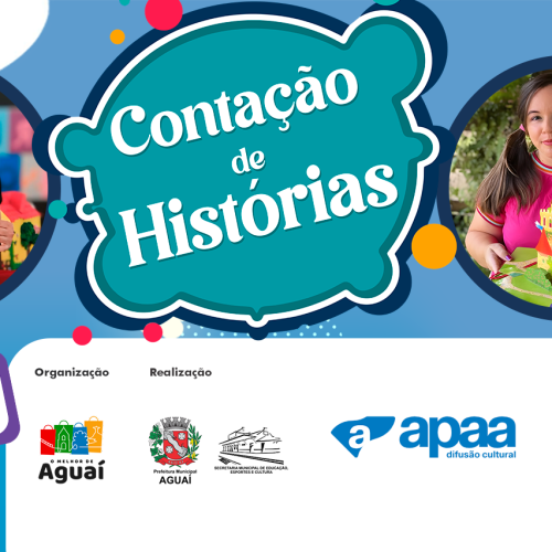 Oficina de Contação de Histórias na 2ª FLAG – Feira Literária de Aguaí