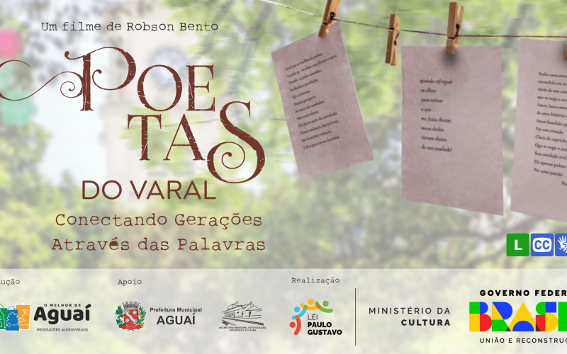 Documentário “Poetas do Varal: conectando gerações através das palavras” tem estreia marcada