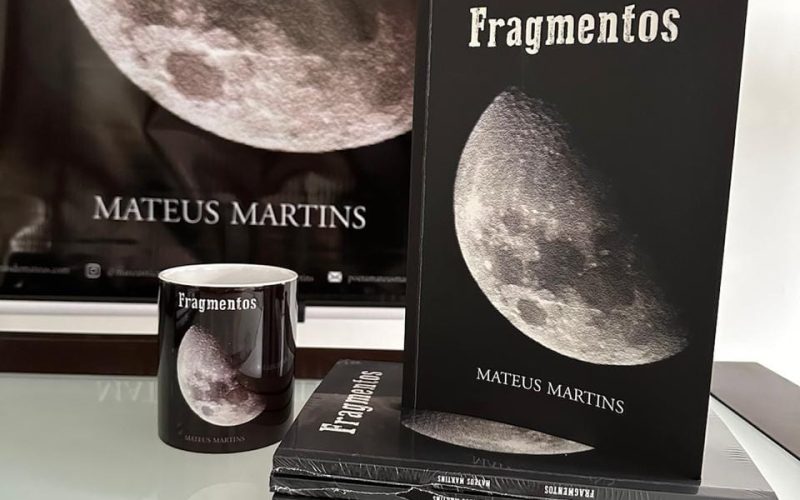 Poeta Aguaiano Mateus Martins Lança Livro de Estreia “Fragmentos” na 2ª Feira Literária de Aguaí